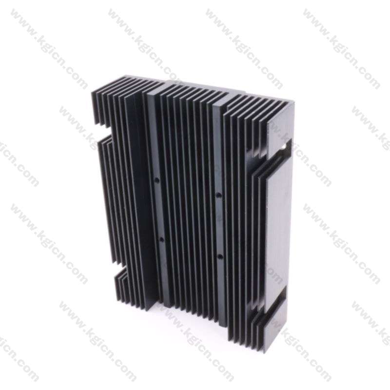 Aluminum extruded Heat Sink with fan mounting for EA controller